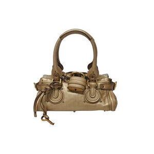 Chloe Paddington Padlock Handbag Leather